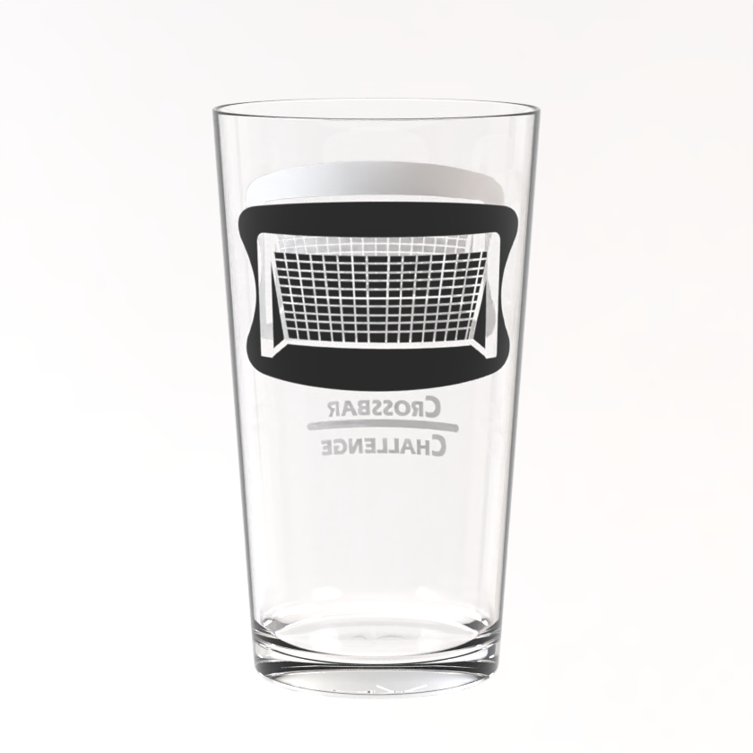 The Crossbar Pint – The Ultimate Drinking Challenge Glass!