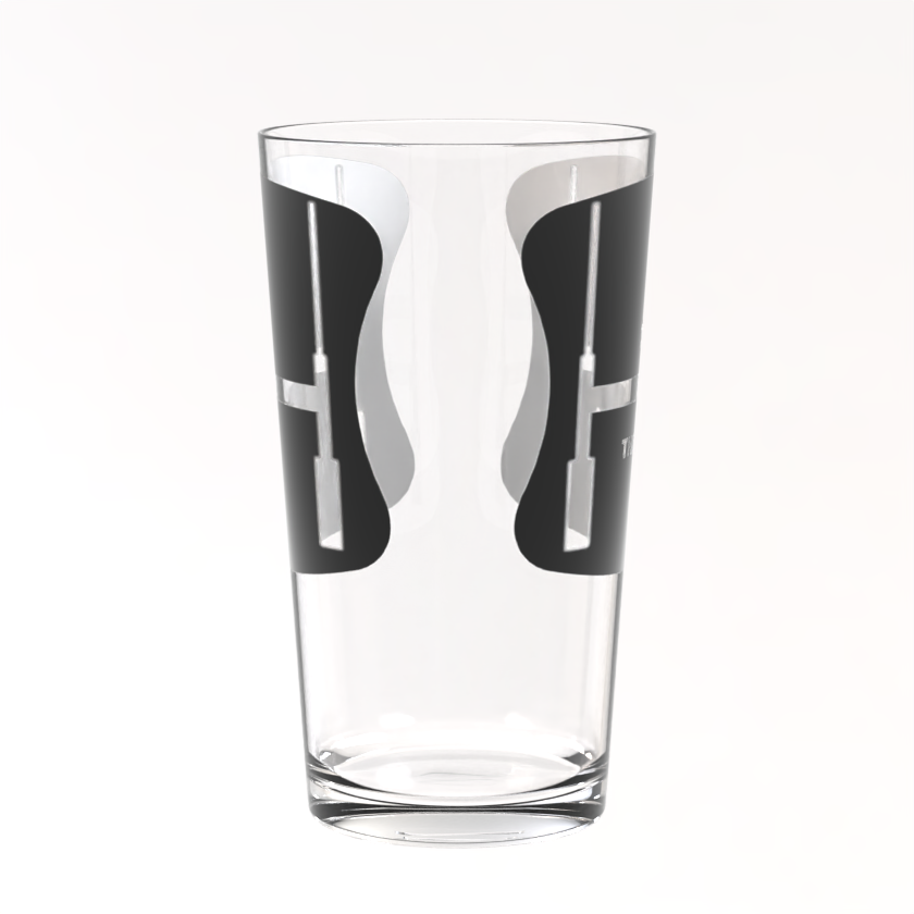 Split the Sticks – Rugby Conversion Challenge Glass
