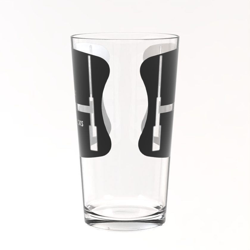 Split the Sticks – Rugby Conversion Challenge Glass