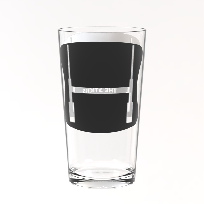 Split the Sticks – Rugby Conversion Challenge Glass