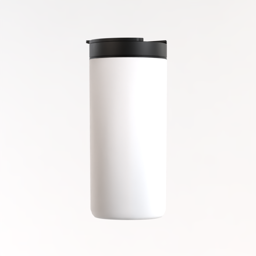 "Only Good Vibes" Small Travel Mug | Stainless Steel Coffee Thermos