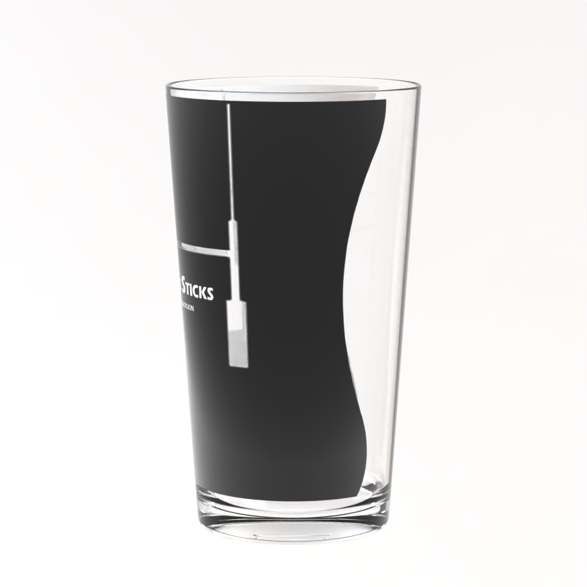 Split the Sticks – Rugby Conversion Challenge Glass
