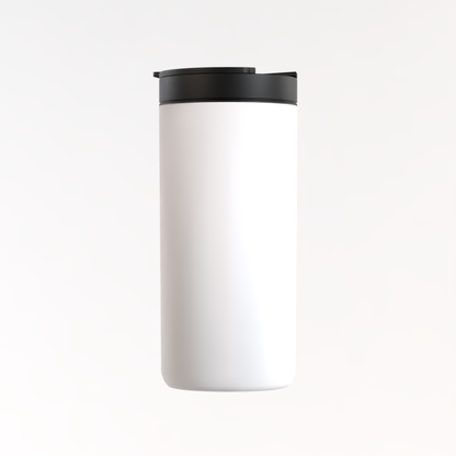 "Only Good Vibes" Small Travel Mug | Stainless Steel Coffee Thermos