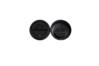 Plastic lids | Black | Pack of 1000 - Kartapack 