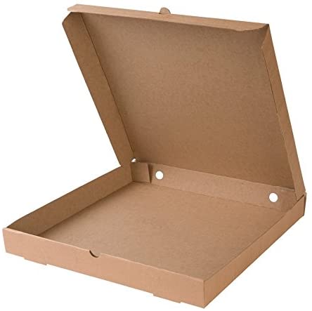 Kraft Cardboard pizza box | Pack of 100 - Kartapack 