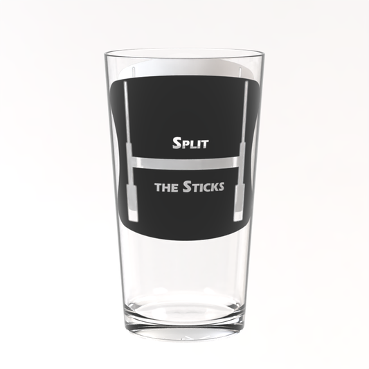Split the Sticks – Rugby Conversion Challenge Glass