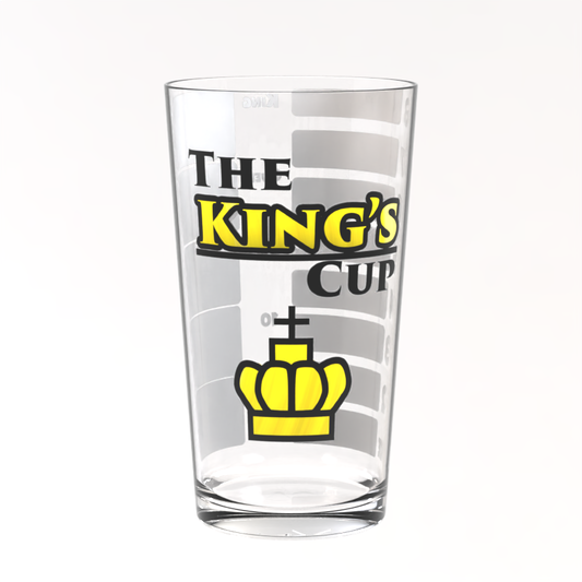 "The King's Cup" Drinking Game Glass