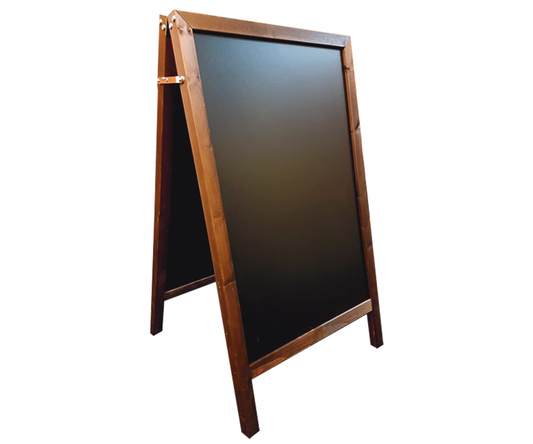 Wood Frame A-Board Chalkboard